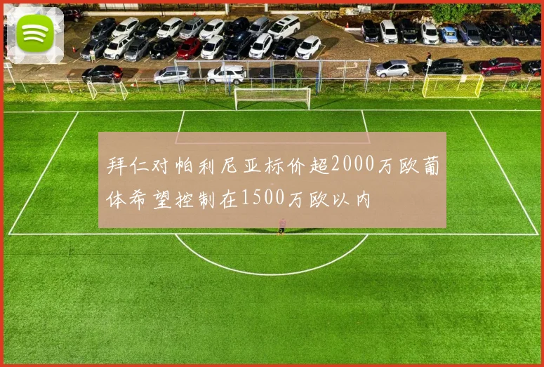 拜仁对帕利尼亚标价超2000万欧葡体希望控制在1500万欧以内